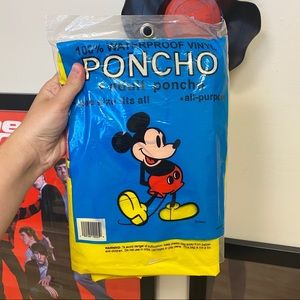 Vintage 1990s Disney Rain Poncho